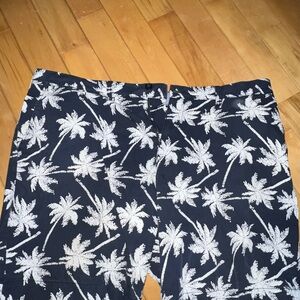 Tommy Hilfiger Blue and White Patterned Shorts